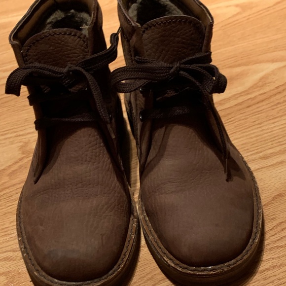 Chocolate Brown Lace Up Booties - Picture 2 of 13